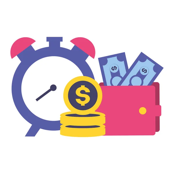 Сплата податку на час — стоковий вектор