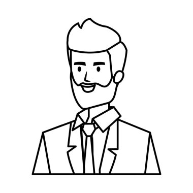 zarif işadamı avatar karakter