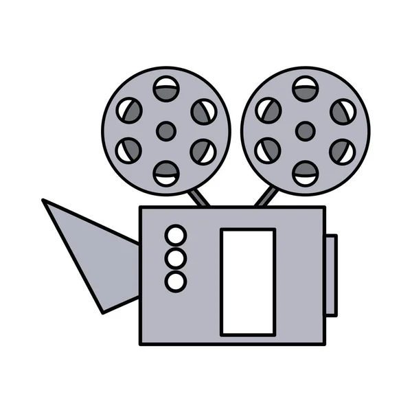 Proyector de cine icono aislado — Vector de stock