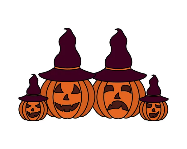 Día de Halloween candys — Vector de stock