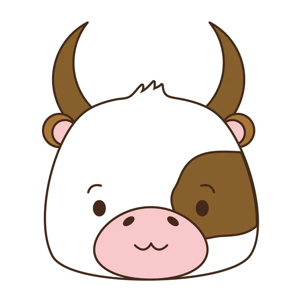 Lindo animal de dibujos animados — Vector de stock