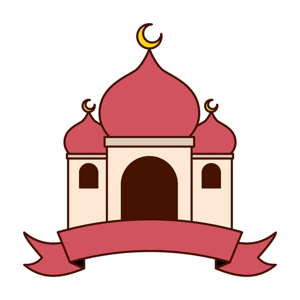Taj Mahal starożytny Pałac — Wektor stockowy