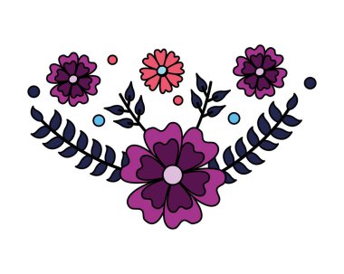 çiçek dalı yaprakları