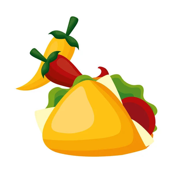 Piment taco — Image vectorielle
