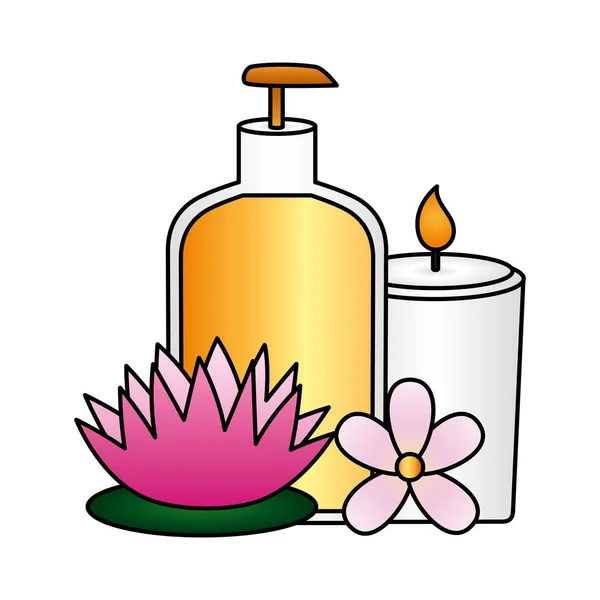 Terapia de tratamiento spa — Vector de stock