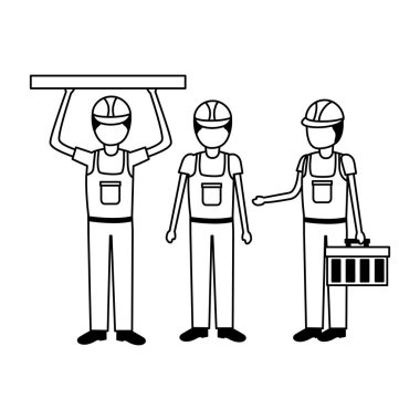 işçiler inşaat ekipmanı