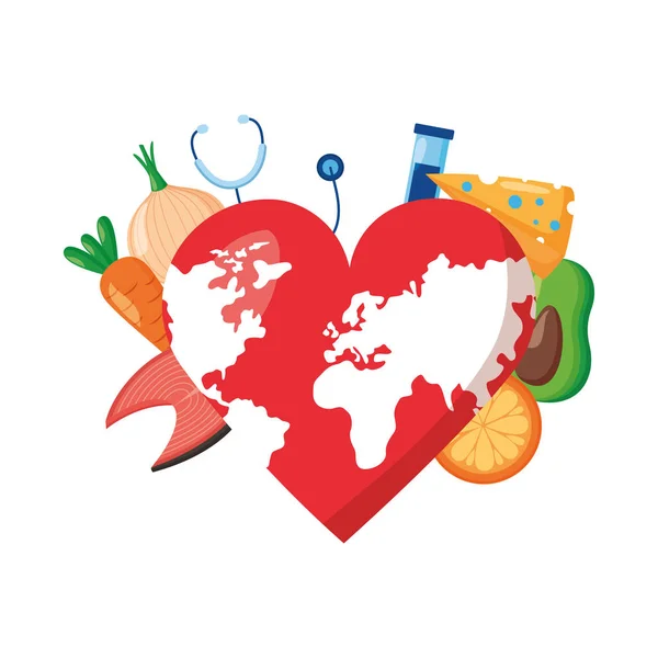 Día Mundial de la Salud — Archivo Imágenes Vectoriales