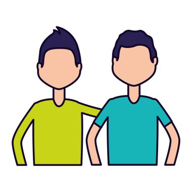 erkek karakterler portre