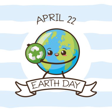 Dünya günü kartı