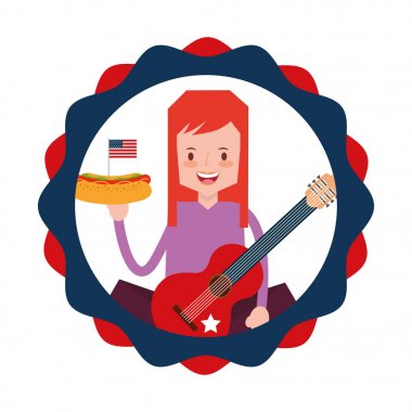 Amerikan Bağımsızlık günü insanlar