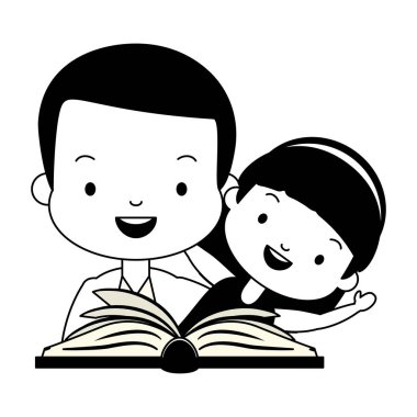 kitap ile baba kızı