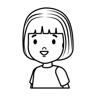 küçük kız çocuk karakter