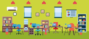 Ofis iç çalışma alanı