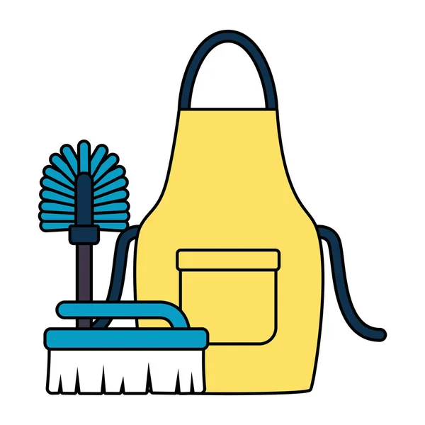 Outils de nettoyage de printemps — Image vectorielle