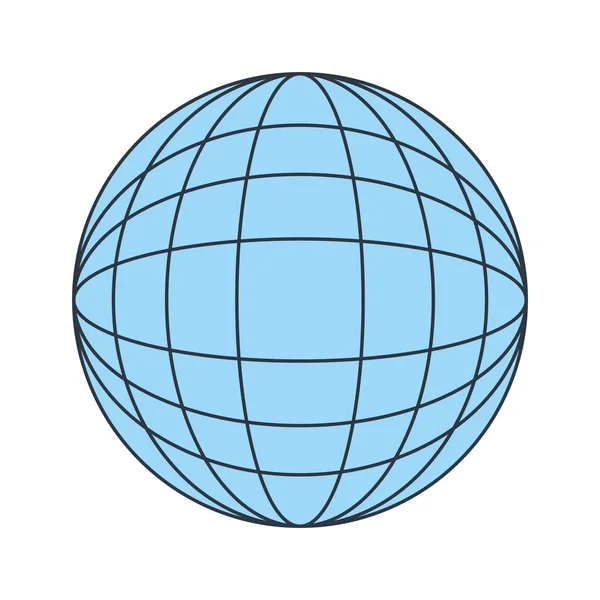 Globe world trade connection international — Stock Vector