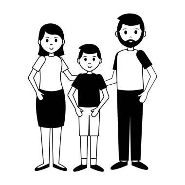 erkek kadın ve erkek