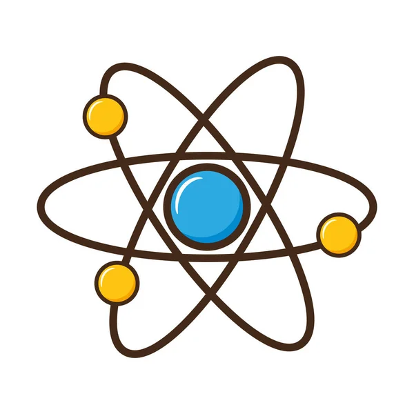 Molécula atómica ciencia — Archivo Imágenes Vectoriales