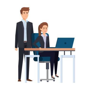 İşyerinde iş çift