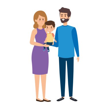 Anne ile oğlu karakterler çift