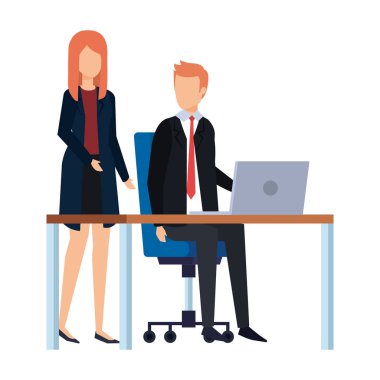 İşyerinde iş çift