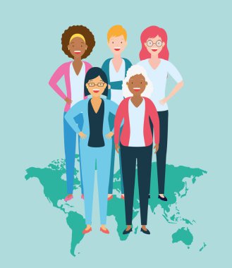 çeşitlilik kadın insanlar