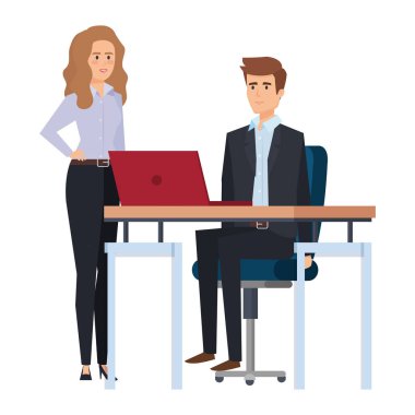 İşyerinde iş çift