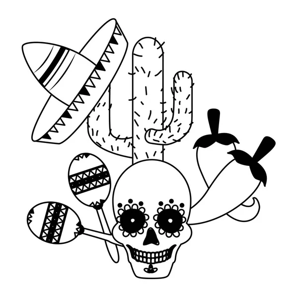 México cinco de mayo — Vector de stock