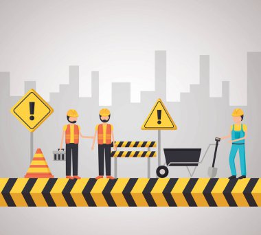 işçi inşaat ekipmanları