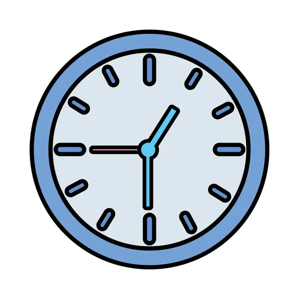Klok tijd pictogram — Stockvector
