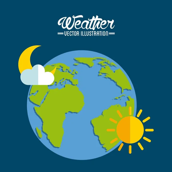 Weather concept  Vector — Stock Vector