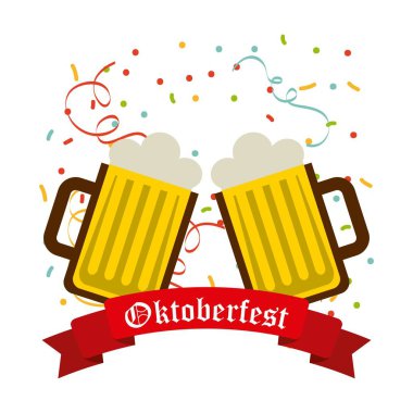 hoş geldiniz oktoberfest Vektör