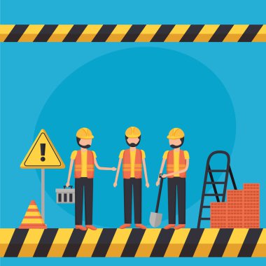 işçi inşaat ekipmanları