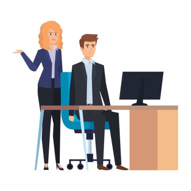 İşyerinde iş çift