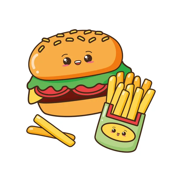 kawaii karikatür gıda