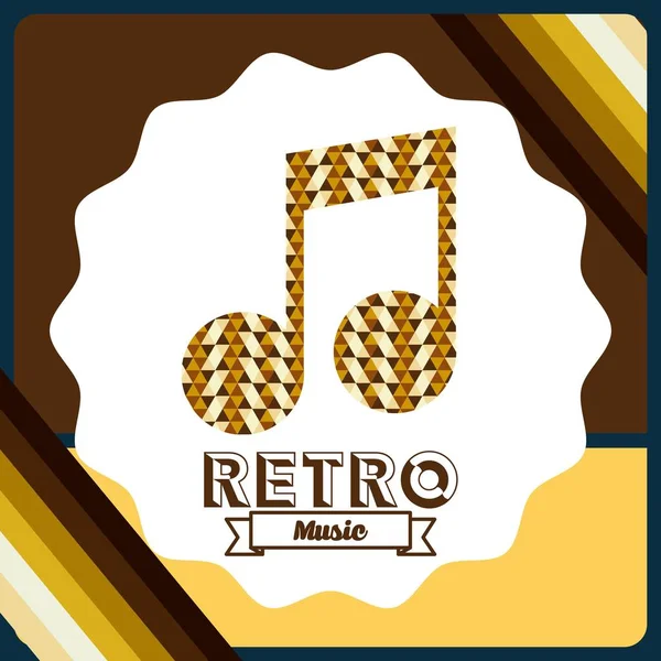 Retro stil vektor — Stock vektor