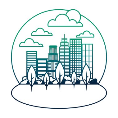 gün yalıtılmış simgede park sahnesi