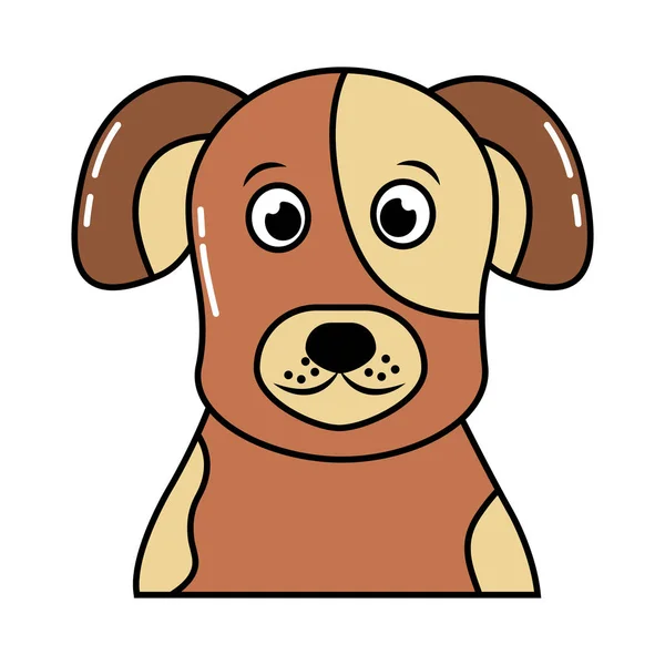 Милий собака тварин ізольовані зображення — стоковий вектор