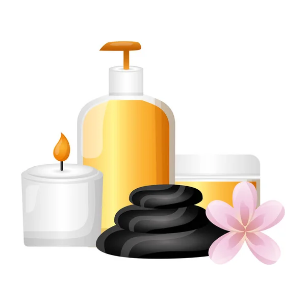 Terapia de tratamiento spa — Vector de stock