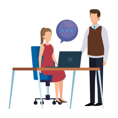 İşyerinde iş çift