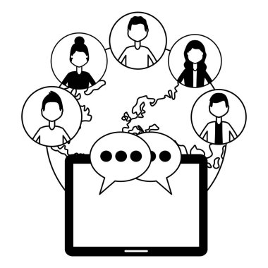 insanlar sosyal medya