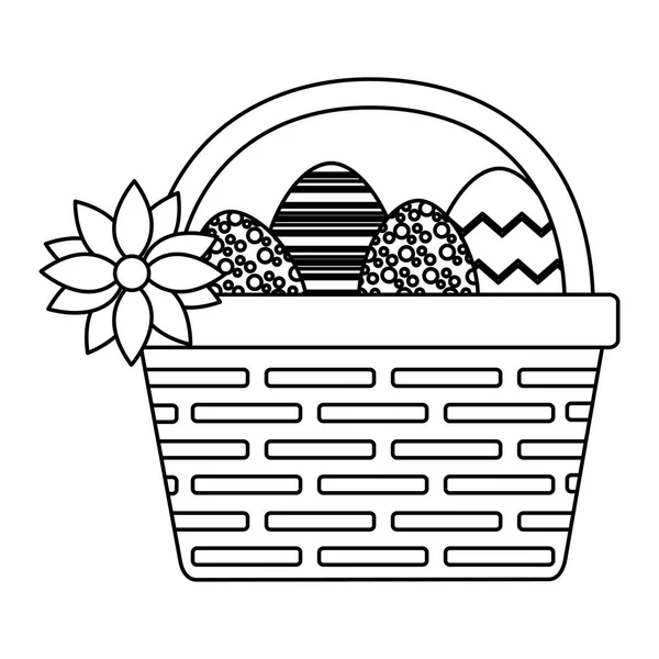 Felices huevos de Pascua — Vector de stock