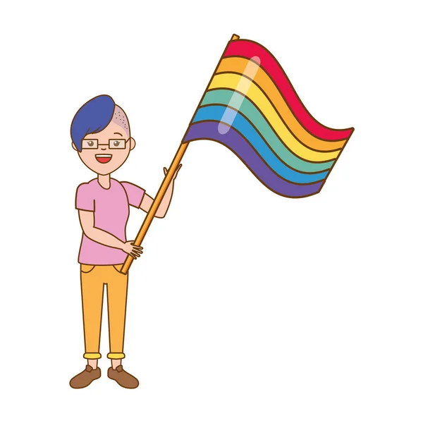 Gente lgbt orgullo — Archivo Imágenes Vectoriales