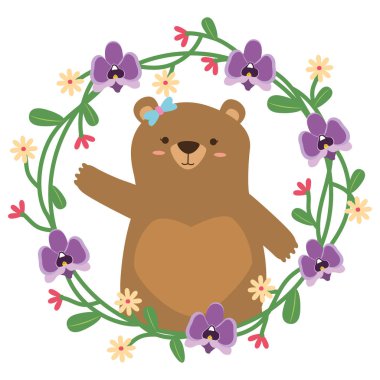 sevimli ayı çiçekleri