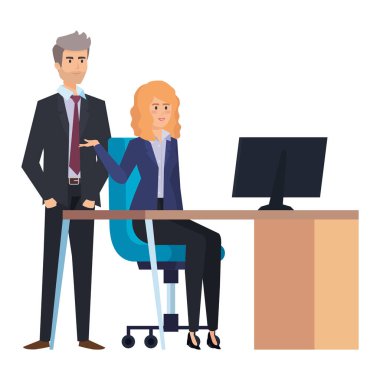 İşyerinde iş çift