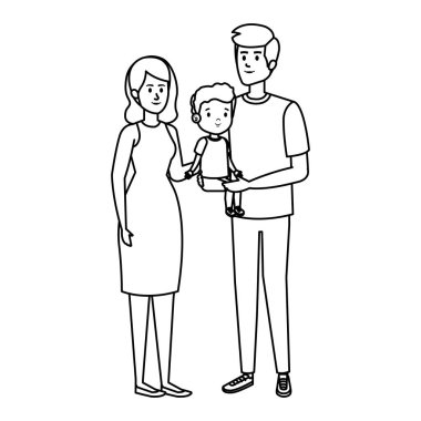 Anne ile oğlu karakterler çift