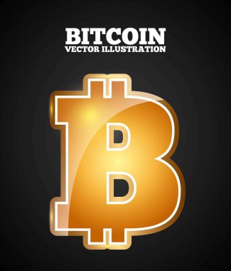 Bitcoin simge vektör