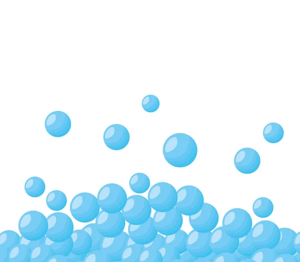 Bulles bordure design — Image vectorielle