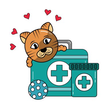 kedi ilaç ve top pet veteriner bakımı