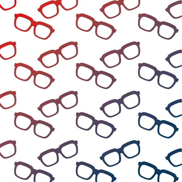 Lunettes de soleil motif icône d'été — Image vectorielle