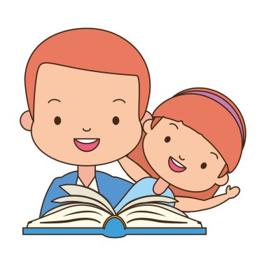 kitap ile baba kızı